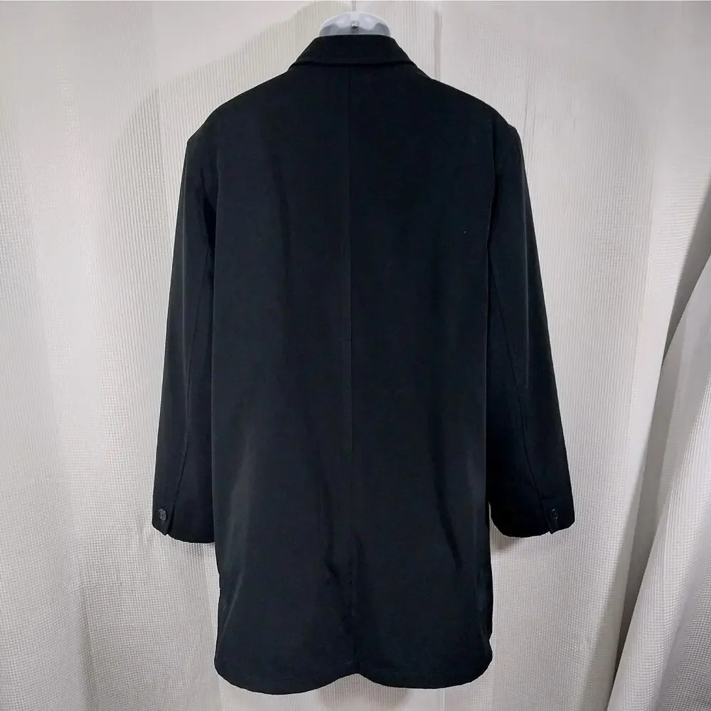RALPH BY RALPH LAUREN! BLACK LABEL CLASSIC ZIP OUT WOOL LINER 3/4 OVERCOAT!SZ XL